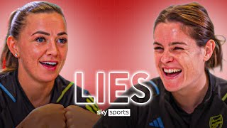 How many Arsenal players can Katie McCabe name in 30 seconds!? | LIES
