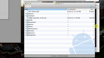 Android Root Guide on Mac OS X Step #2: Android File Transfer