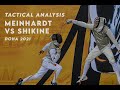 Foil Fencing Tactical Analysis - Meinhardt vs Shikine DOHA 2021