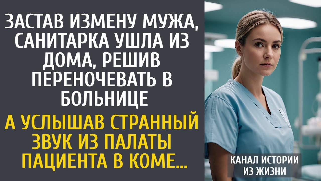 Застав измену мужа, санитарка заночевала в клинике… А услышав странное из палаты пациента в коме…