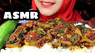 ASMR SAMBAL SAYAP AYAM KECAP KEMANGI || ASMR INDONESIA || EATING SOUND