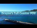 Dragons tail coaster pov 4k  labadee