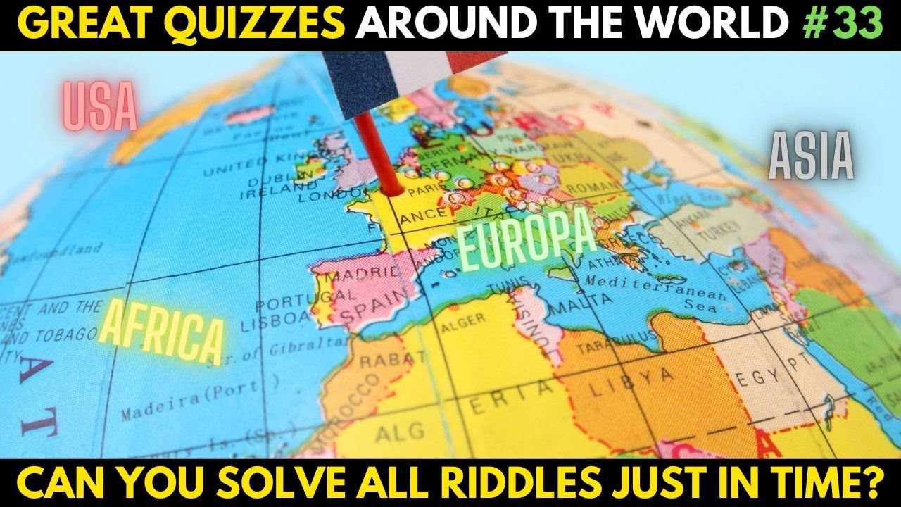 【Solve The Country Quizzes】❤️ 😕 A Genius Solve All #33