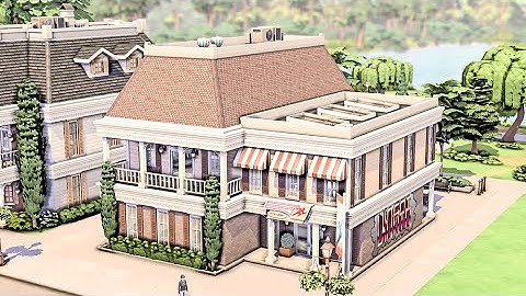 Willow Creek Gym 🥊 | Simple Save File | The Sims 4 Speed Build (No CC)