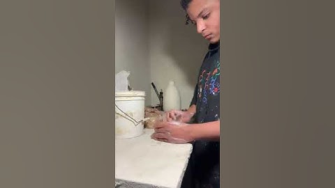 Adding knobs to tea pot lid ❤️