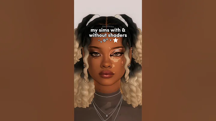 i like them both ways 🤷‍♀️ btw this is my personal shader | #sims4 #shorts #thesims4 #gaming