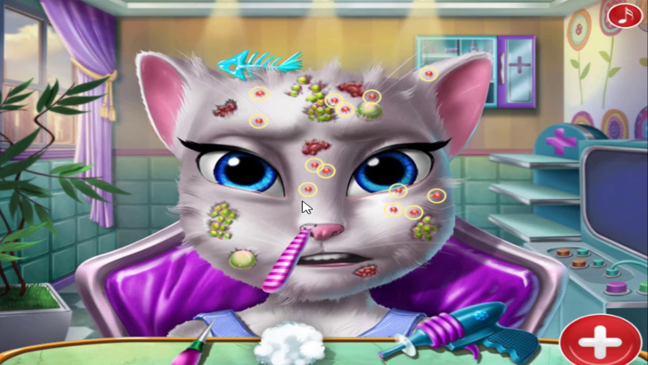 Baby Doctor game Angela Skin Doctor Kids and Babies game YouTube