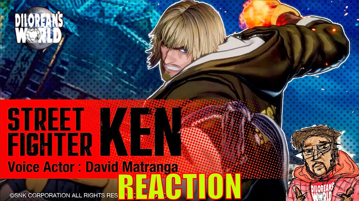 FATAL FURY: CotW × STREET FIGHTER｜KEN REACTION 反応