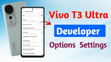 vivo t3 ultra me developer options kaise enable kare !! vivo t3 ultra developer options settings