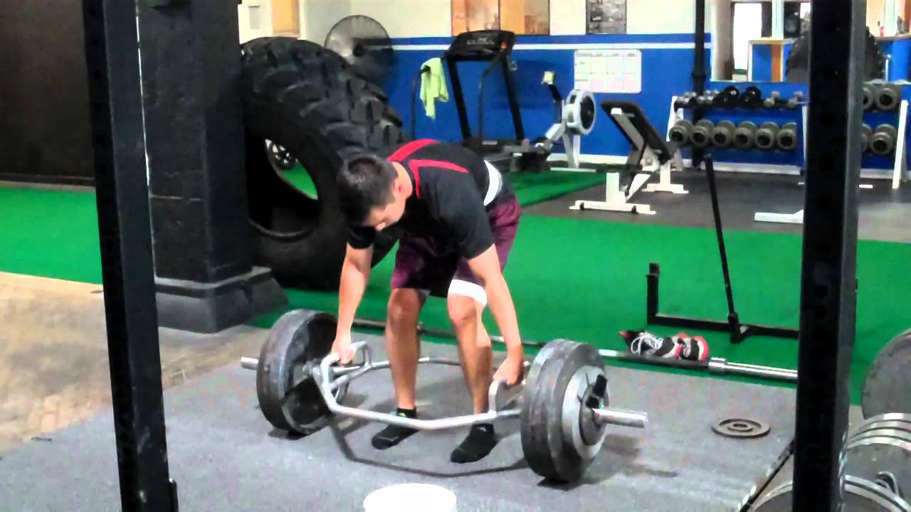Andrew Hayes 405 lb. Trap Bar Deadlift YouTube