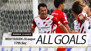 Ｊ３第17節の全ゴールまとめ！ALL GOALS:明治安田生命Ｊ３第17節