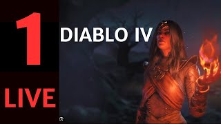 Diablo 4 Ridi Canlı Yayın Bölüm 1/ RTX 4080 High Graphics / AV1 Native 1440p 60 fps 15 Mbps