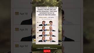 Famous Trump vs. Bezos: Two Drastically Different Blueprints for Building a Billion-Dollar Empire #shorts Net Worth