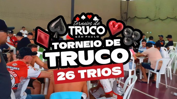 Torneio de Truco em Duplas tem nova data: 26 de novembro. Inscreva-se!