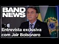 "Como vou dar golpe se já sou presidente?", questiona Jair Bolsonaro