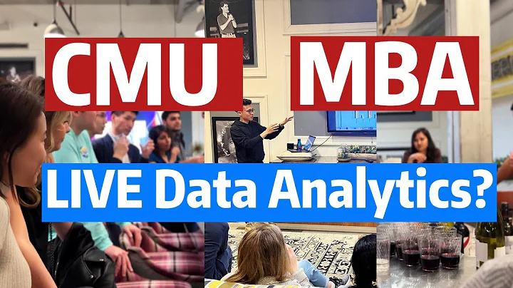 I did Live Analytics at Carnegie Mellon's MBA DA Club!