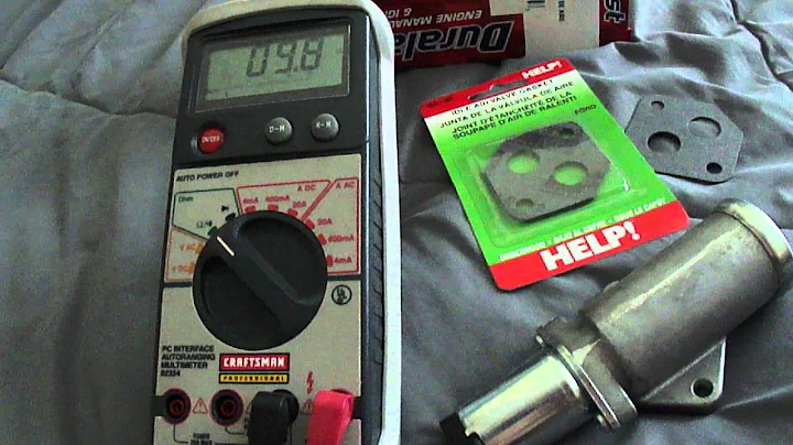 TESTING BRAND NEW FORD IDLE AIR CONTROL VALVE (IAC)