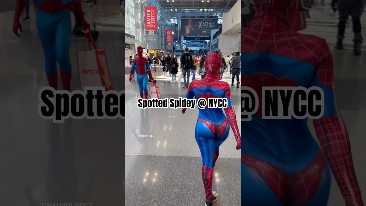 Spotted Spidey at NYCC! 