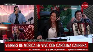 Carolina Cabrera y Paulino Gordón lanzan “Cuarte Folk”, fusión de cuarteto y folklore.