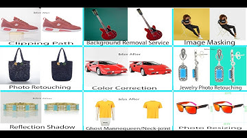 Clipping Path | Background Removal | Photoshop Editing