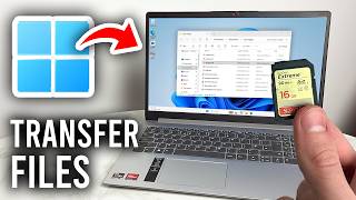 How To Transfer Files From SD Card To Laptop or PC - Tutorial