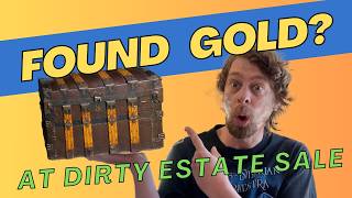 This Was the DIRTIEST Estate Sale We've Ever Been To… But We Found GOLD