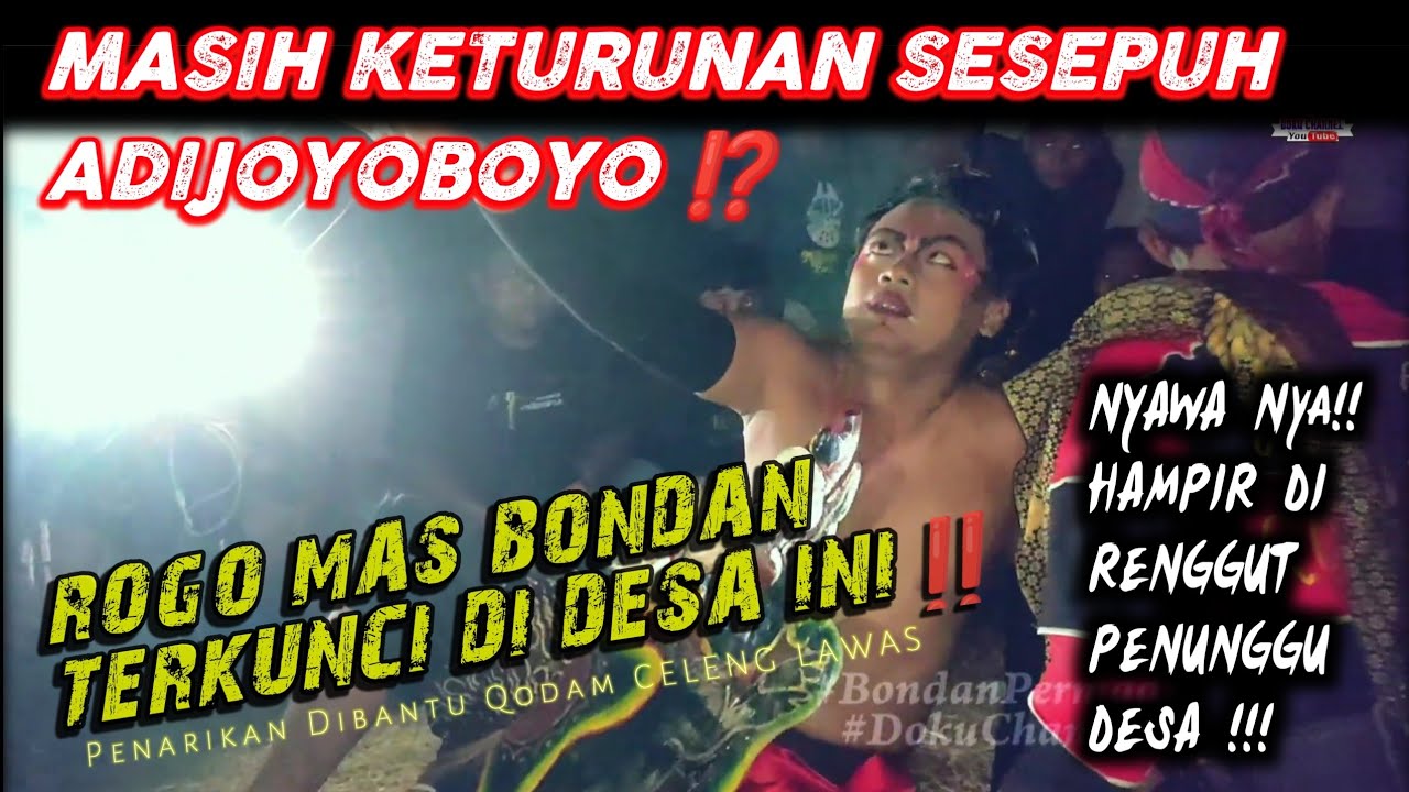 ROGO ‼️MAS BONDAN DIAMBIL DIKUNCI PENUNGGU DESA ~ BOPO BERO SAMPAI MINTA BANTUAN QODAM CELENG LAWAS