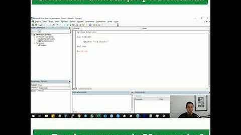 Como criar uma função personalizada no Excel em menos de 50 segundos?