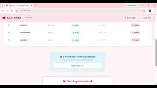 Aplikasi Web Apotek (ApoteKita) dengan Django & MySQL