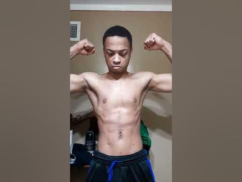 Flexing muscles harder 