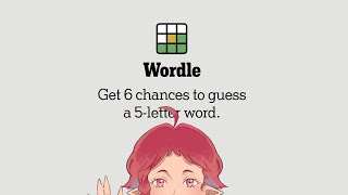 [Wordle] streamer plays wordle for the very first time (w the help of the voice in her head)