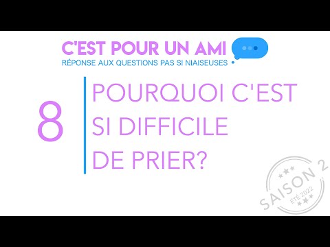 Pourquoi c’est si difficile de prier?