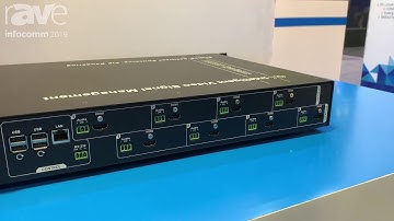 InfoComm 2019: DEXON Systems Showcases the 4x4 4K Intelligent Video Signal Processor