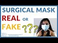 How to know if a Surgical Mask is REAL or FAKE - 7 STEPS to find out!