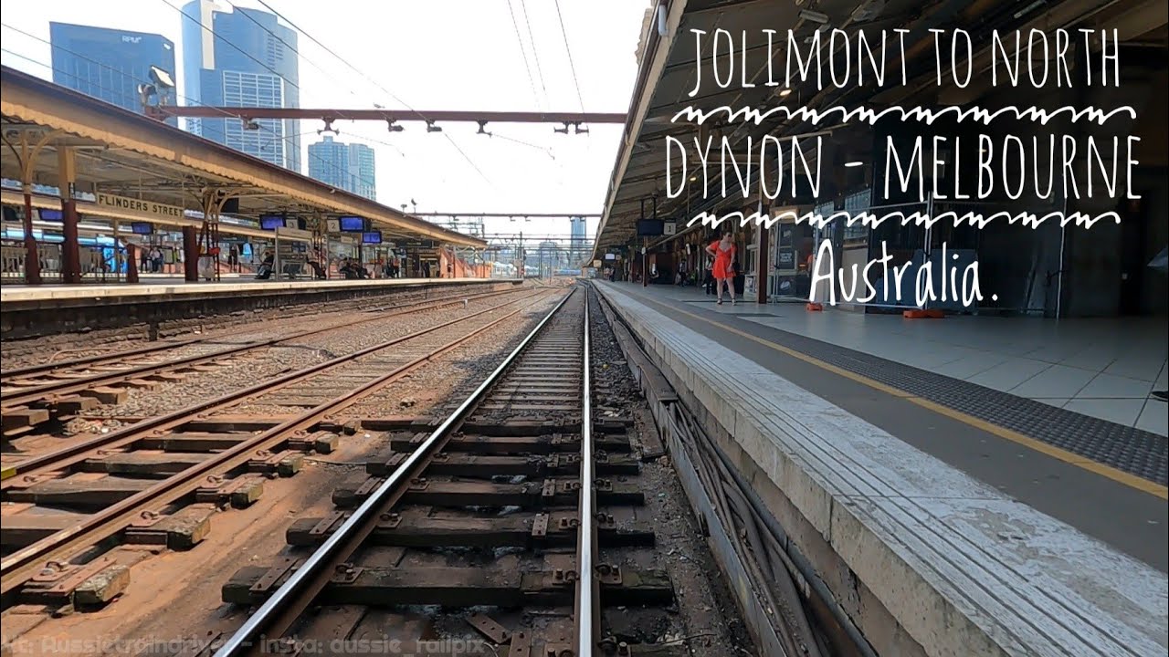 Jolimont to North dynon yard - Real time!
