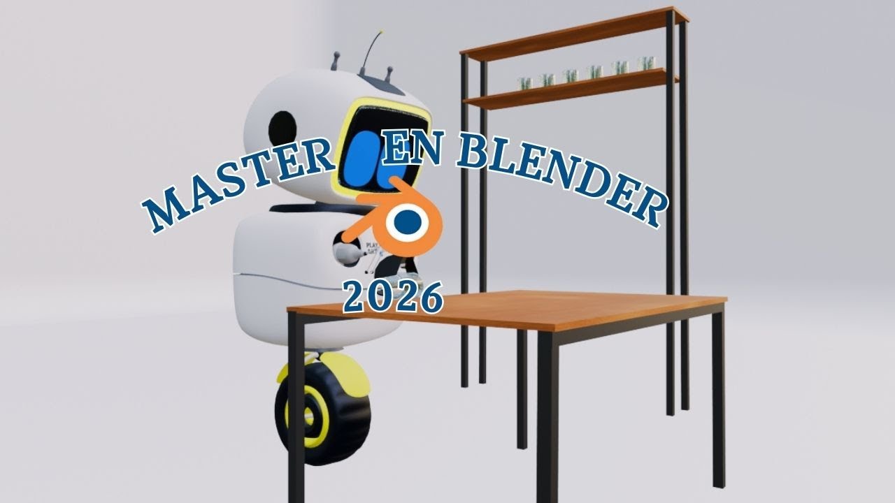 Curso Avanzado de Blender 2026 "Modulo 1: Modelado y Texturizado" Video 4