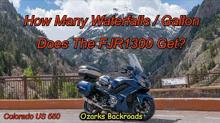 Colorado Million Dollar Highway Durango to Silverton to Ouray to Telluride on the Yamaha FJR1300