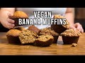 Easy Vegan Banana Muffins - 3 Ways to Make