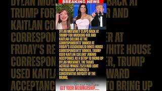 BREAKING: Dylan Mulvaney Claps Back at Trump for Mocking Her and Kaitlan Collins at the Correspond