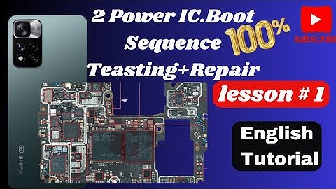 Dead phone Troubleshoot 💯 Dubble Power +Testing+Repair+Schematics Diagram knowledge Pm7150/7150L.