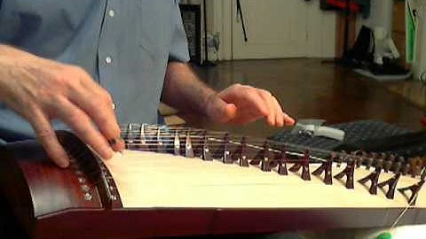 Vietnamese  Dan Tranh Beginner  Practice 2