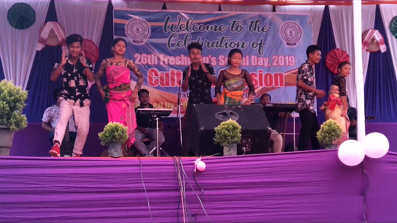 BODO remix DANCE ll dance video ll 26th freshmen's social day 2019 ll udalguri collage