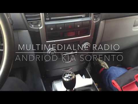 Removal radio Kia Sorento  202-2009 Quad Core Android 4.4.4