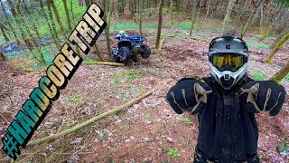 HARDCORE ATV TRIAL TRIP on CAN AM OUTLANDERS and RENEGADES 🚀