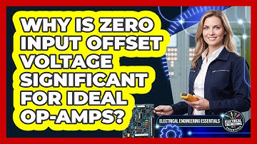 Why Is Zero Input Offset Voltage Significant For Ideal Op-Amps?