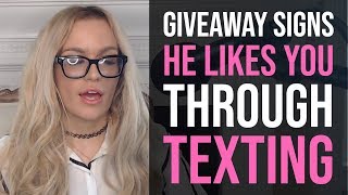 This video reveals exactly how to tell if a guy likes you through the
text messages he sends (and few other clever clues in texts you, too).
so ...