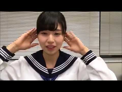 けやき坂46(日向坂46) 追加メンバー 合格者 11番松田好花(まつだこのか)  お礼配信 2017.08.13