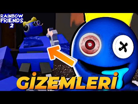 Mavi Yaratığın Büyük Sırrı Ne? Rainbow Friends Chapter 2 Gizemleri Roblox