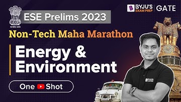 ESE 2023 Prelims | Energy and Environmental Engineering | UPSC ESE (IES) Prelims Exam Preparation
