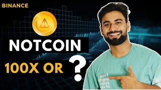 NOT COIN Price Prediction and Review | Earn NOT ON Binance launchpad | Vishal Techzone